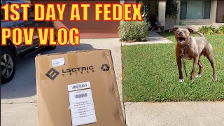 Full I QUIT Trucking! DAY 1 AT FEDEX (POV VLOG) Update