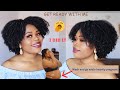 My 9 Months Pregnant Wash and Go Hairstyle  😱/ GET READY WITH ME FOR MY PREGNANCY CHECK UP