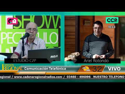 20-02-2019 > Expresión Regional (José Solís, Canal 2 Máximo Paz y Cadena Regional Radios, Máximo Paz, Santa Fe, Argentina)