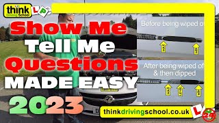 The New ‘Show Me, Tell Me ‘Questions for 2023 Test Onwards For The UK Driving Test Inc Under Bonnet by Think Driving School 291,019 views 6 years ago 8 minutes, 59 seconds