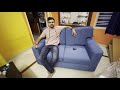 Duroflex Utopia Sofa Review, Unboxing &amp; Installation | 2 seater | Best sofa? Duroflex Sofa