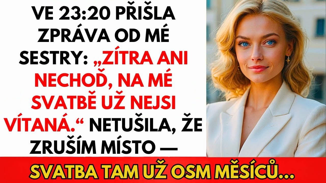 Sestra Mě Vyhodila Ze Své Svatby — Tak Jsem Zrušila Místo, Které Jsem Tajně Vlastnila