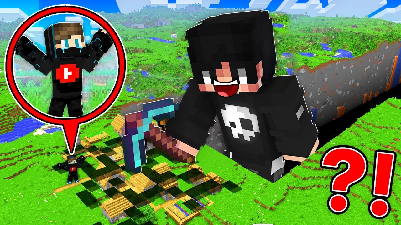 ماين كرافت حـرب العمالقة ضد الابطال الخارقين ولكن النهاية اسطورية !!؟