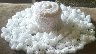 የመሶብ ዳንቴል አሰራር ( ፈንድሻ ስራ) Ethiopian Mesob crochet tutorial!