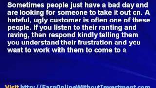 5 Simple Tips For Dealing With Nasty Customers
