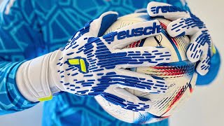 Reusch PURE CONTACT FREEGEL DUO BLUE CAPSULA Goalkeeper Gloves