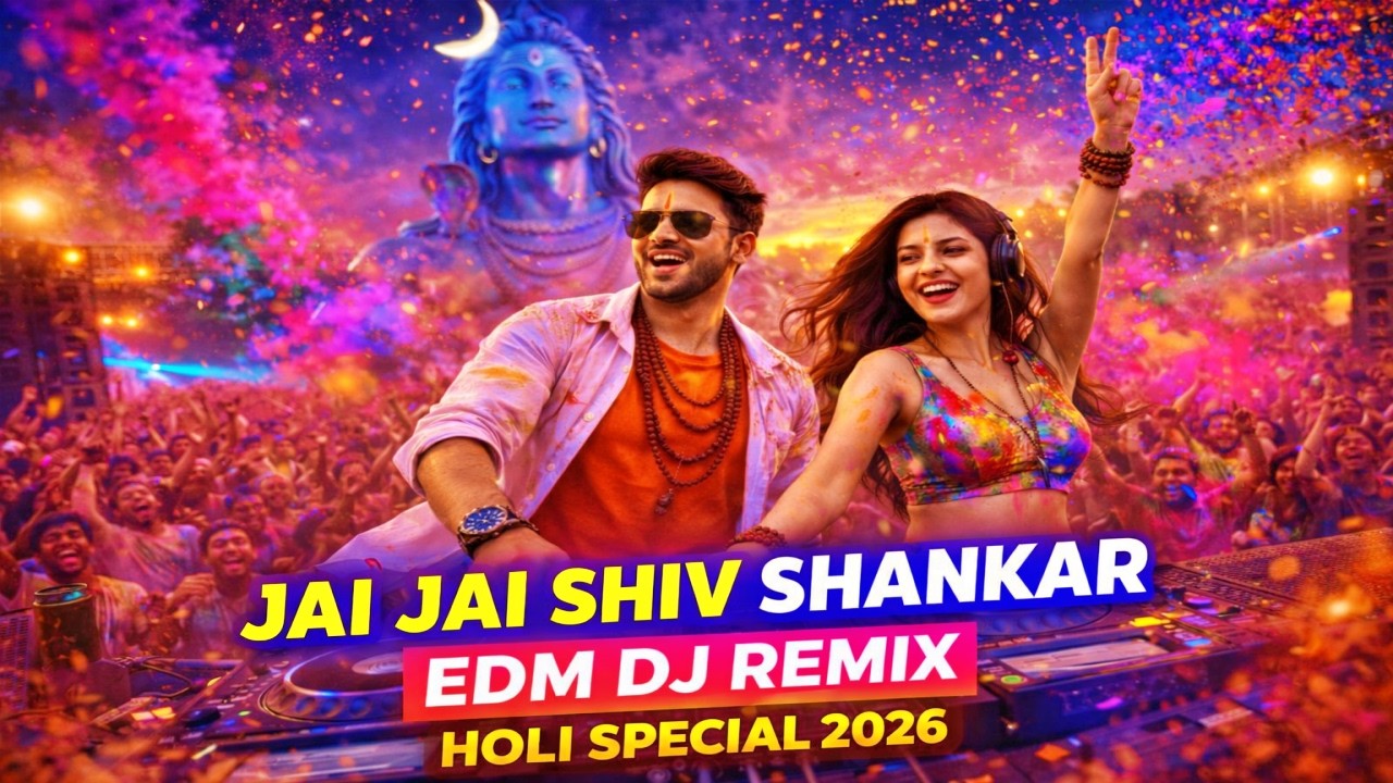 Jai Jai Shiv Shankar EDM DJ Remix 2026 🔥 Holi Special | Mahadev Festival Mix | Har Har Mahadev