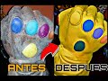 Repintando Guantelete del Infinito de Thanos Alcancía