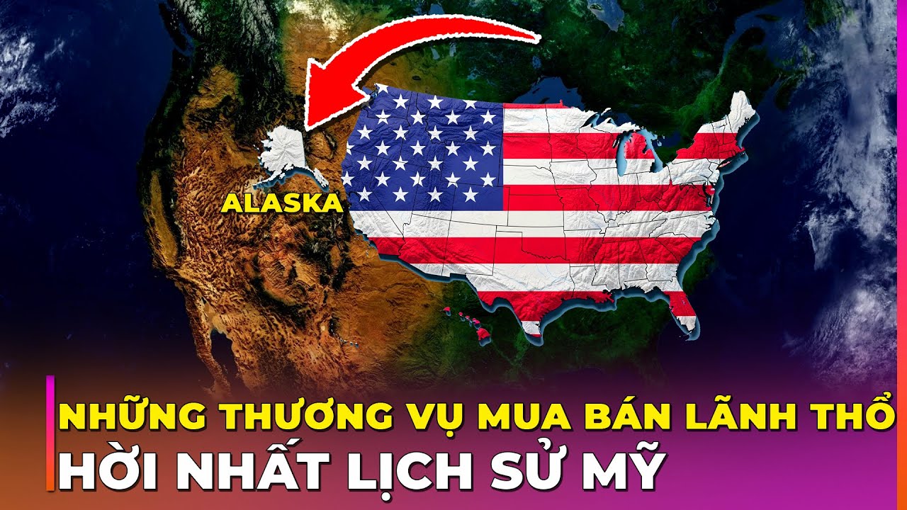 NƯỚC MỸ DÙNG “TIỀN LẺ” MUA ĐƯỢC 40% LÃNH THỔ NHƯ THẾ NÀO? | Ghiền Địa Lý