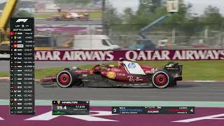 ❗Lewis Hamilton Vs George Russell❗Sprint Race F1 Mexico Hermanos Rodriguez #MexicanGP 2025