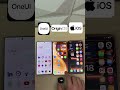 iOS vs One UI vs OriginOS Sounds 🔊 Smartphone UI Sound Comparison #ios #oneui #originos
