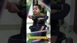 Kid’s First Ride! 🚲 Pure Joy & Excitement! ❤️ #HappyMoments