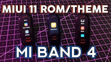 Mi Band 4 MIUI 11 Custom ROM | MIUI 11 UI Mi Band 4 | How to Flash Custom Theme on Mi Band 4 | Mi