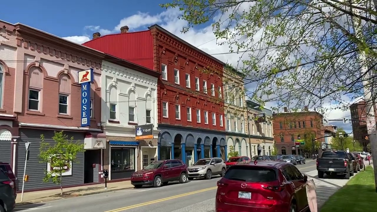 Downtown Warren ,PA on the River