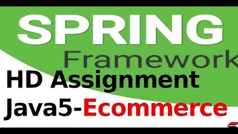 Spring Boot (java5) - HD Assignment Java5 - E-commerce