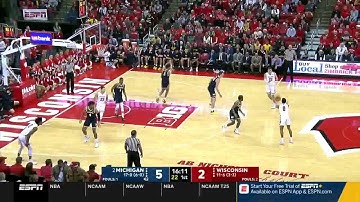 Ethan Happ Attacks To The Rim After Slip DHO