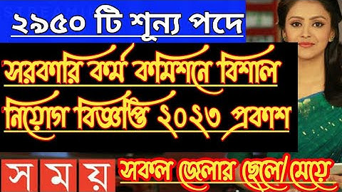 সরকারি কর্ম কমিশন নিয়োগ বিজ্ঞপ্তি ২০২৩ | BPSC Non cadre job circular 2023 | non cadre job circular