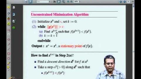 Mod-06 Lec-11 Line Search Techniques