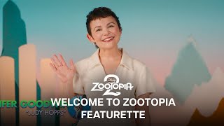 Zootopia 2  Welcome To Zootopia Featurette
