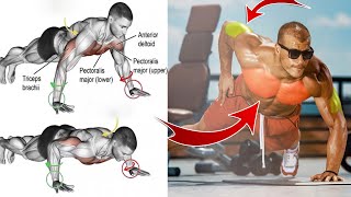 Triceps And Chest Workout | What Muscles Do Push Ups Workout | Push Ups For Triceps