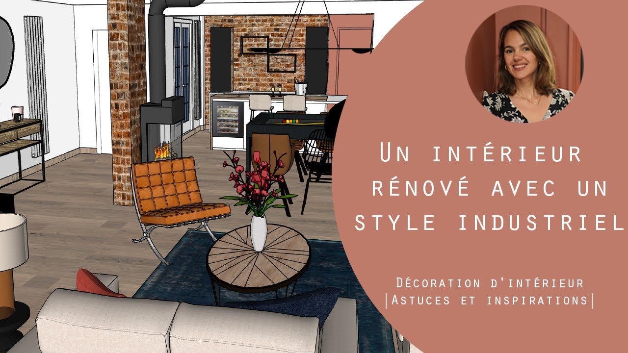 Un intérieur rénové avec un style industriel