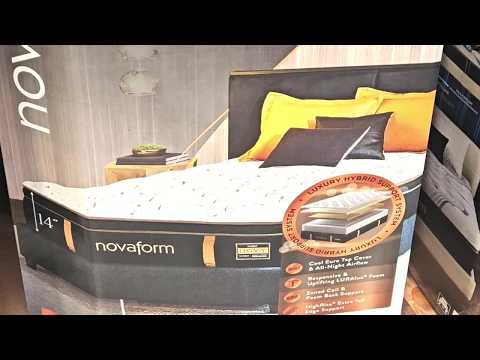 NOVAFORM LEGACY 14'' HYBRID FIRM KING & QUEEN MATTRESS - We shop at Costco!!!