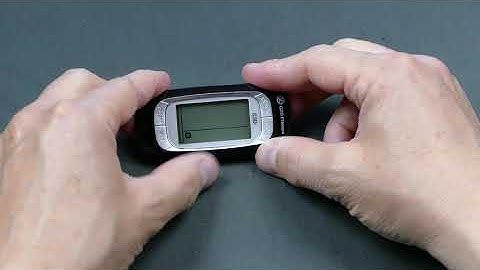 C3D Pedometer - How to Set the Clock