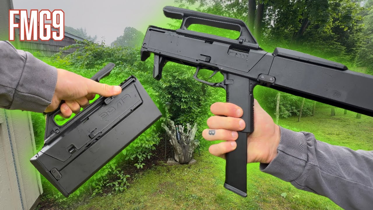 FMG9 (ACETECH & POSEIDON) Airsoft GBB | Review and Testing - YouTube