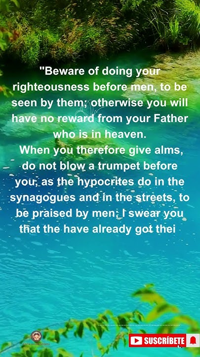 Matthew 6 1 2 Meaning Matthew 6 1 2 Meaning