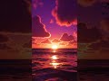 Infinite Sunset: A Dreamy Journey Above Clouds and Ocean (4K Visualizer)