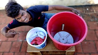 washing machine செய்வது எப்படி | homemade washing machine making | Mr.suncity...