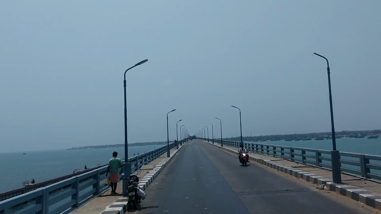 Pamban Road Bridge | Travelling Towards Rameswaram | One of the India's Longest Road Bridge