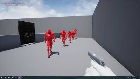 Unreal Engine C++ Nazi Zombies: 111: "Player: Setup Idle Animation with 1911"