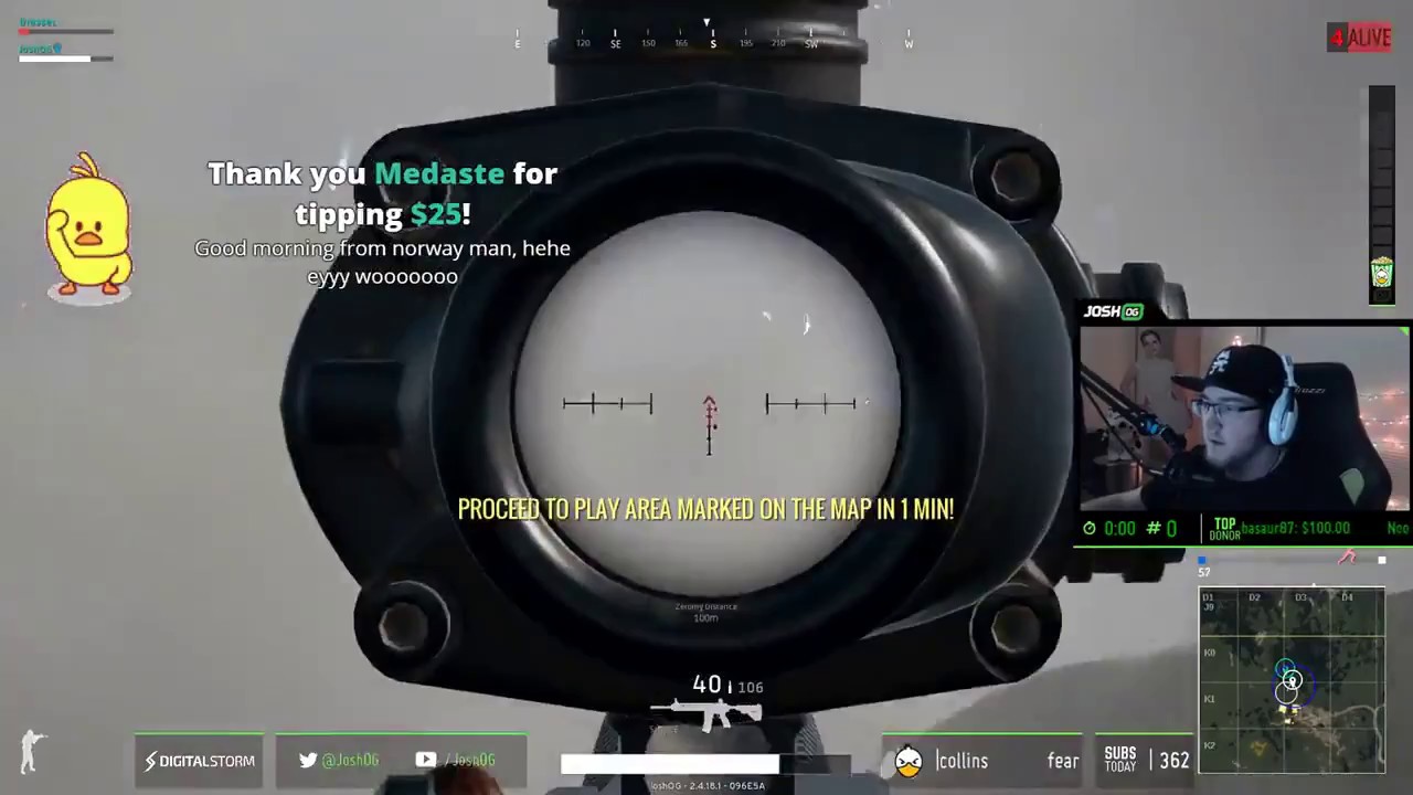 JoshOG cheating and using wallhacks?