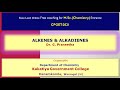 Alkenesalkadienes by dr g praneetha