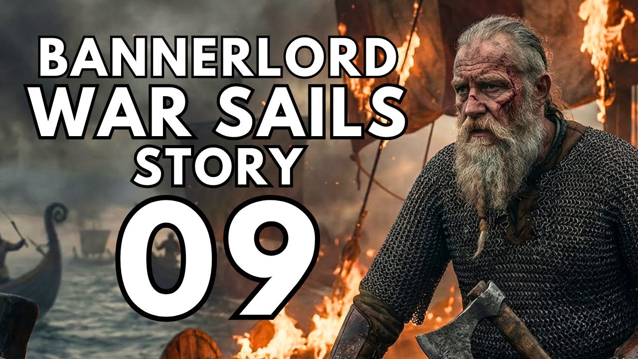 (EPIC SIEGE DEFENSE & OVERWHELMING ENEMY AMBUSH) War Sails Part 9 Bannerlord DLC Gameplay