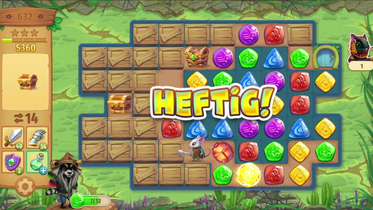 Strongblade Level 632 no booster [Gameplay Walkthrough] optimized for smartphones [Dekovir Ltd]