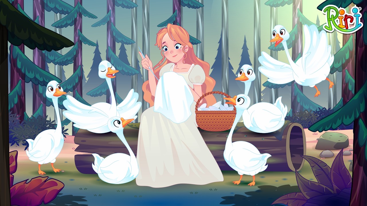 Putri yang Tak Bicara dan Enam Angsa | Dongeng Anak Bahasa Indonesia | Cerita Rakyat Nusantara