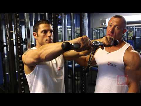 Cable Front Lateral Raise Cable Front Lateral Raise