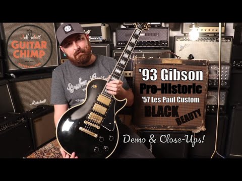 1993 Gibson Pre Historic '57 Reissue Les Paul Custom 3 Pickup