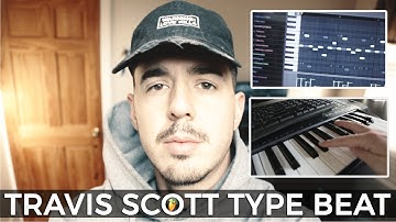 HOW TO MAKE A TRAVIS SCOTT TYPE BEAT - FL Studio Tutorial - Kyle Beats