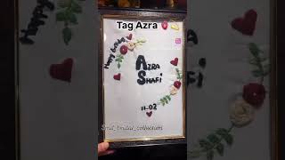 #smd #embroidery #Azra #trending #shorts