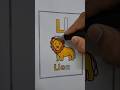 🦁 Cute Lion Coloring Page for Kids | Learn “LI” Alphabet Drawing &amp; Coloring 🎨