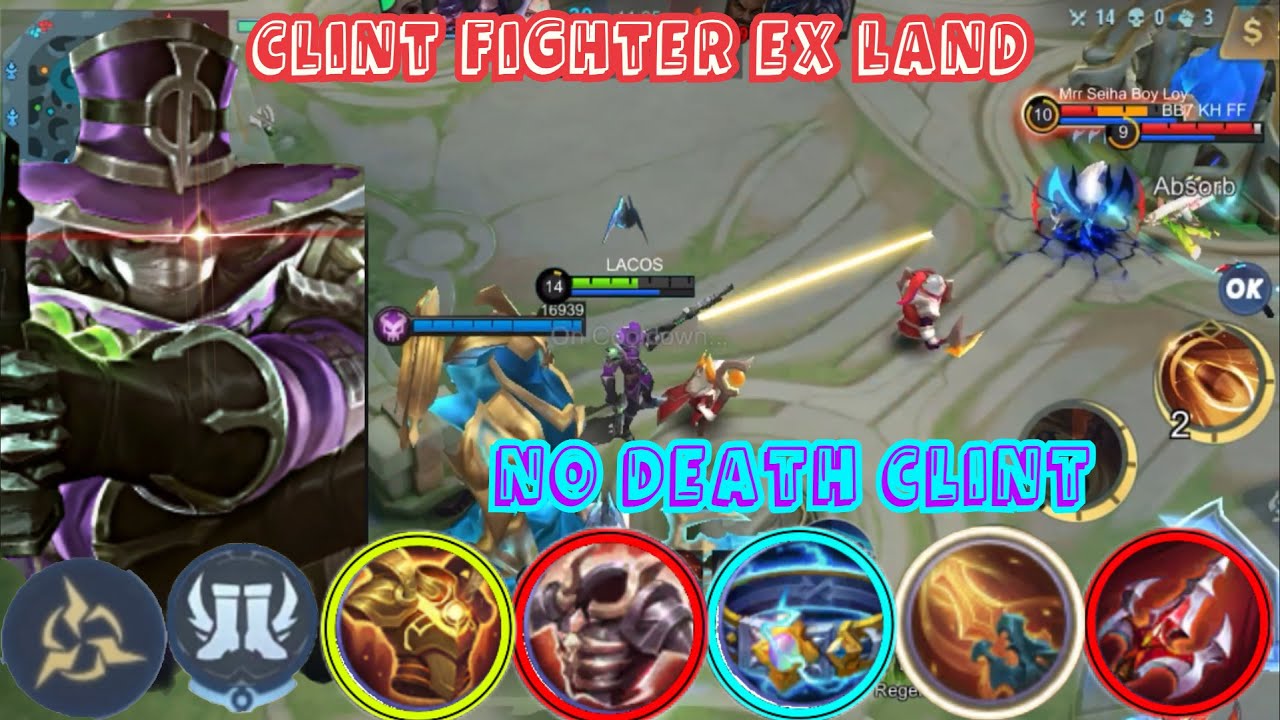 Immortal Top Global Clint Zero Death Mythic Rank 