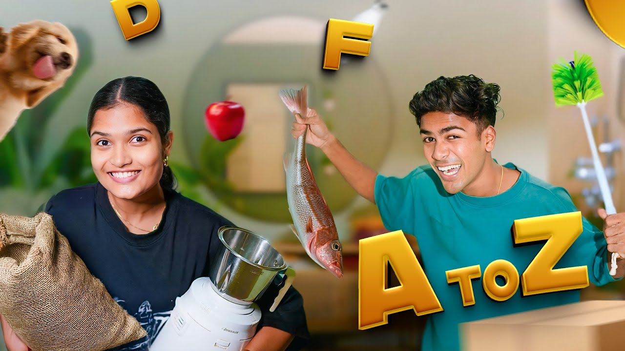 Who can Finish A to Z Challenge First ? 😍 Chattambees