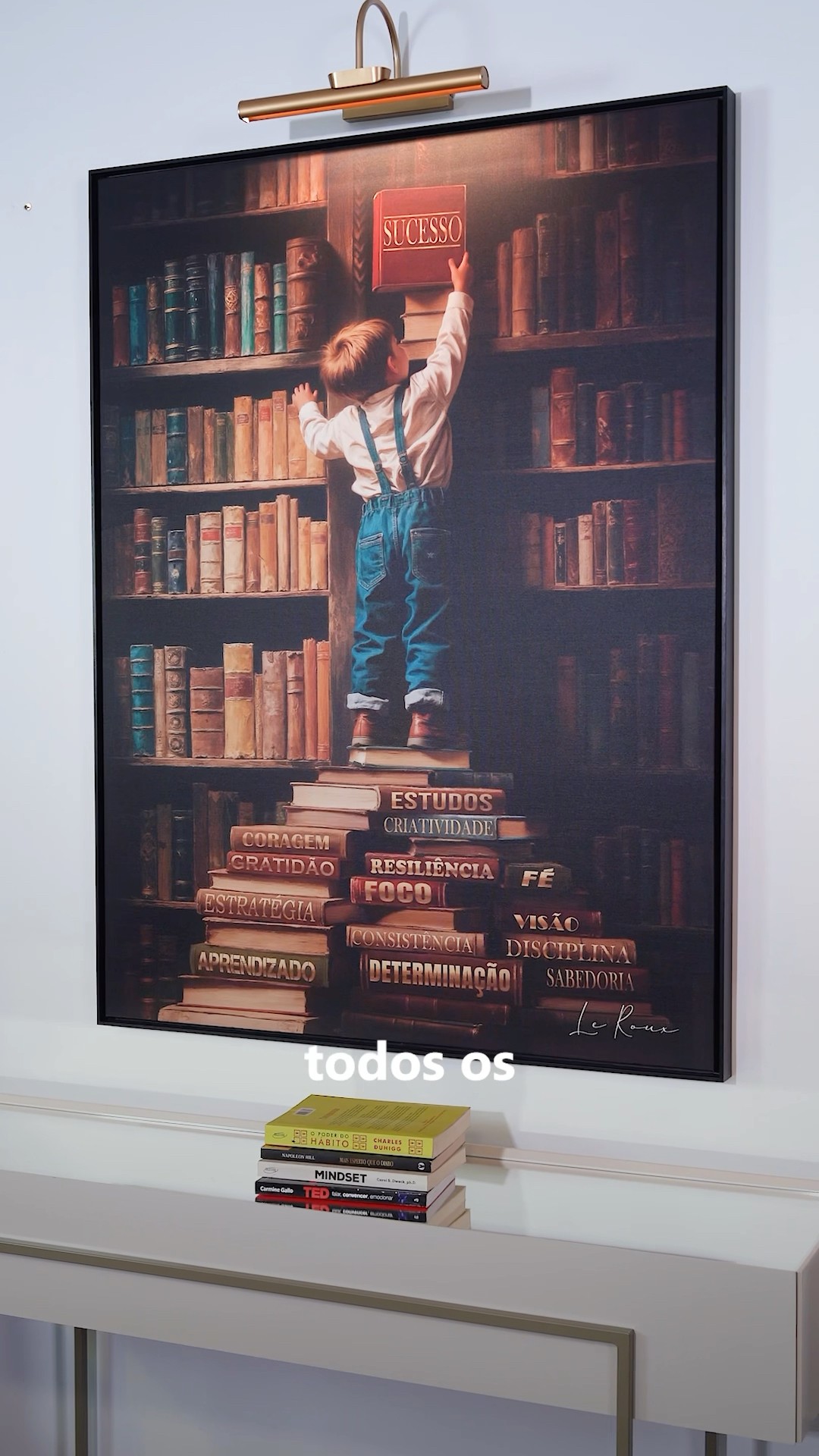 Vídeo de Quadro Crescendo com Sucesso