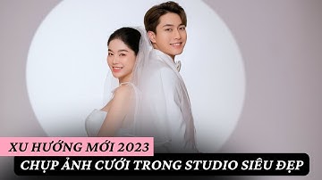 XU HƯỚNG CHỤP ẢNH CƯỚI TRONG STUDIO PHONG CÁCH HÀN QUỐC ĐẸP NHẤT 2024