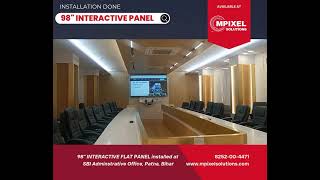 Interactive Flat panel 98"