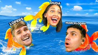 Os Peixes Da Zoeira No Simple Fish Adventure Lopers Marcelordv E Dudaberud