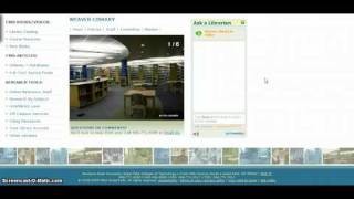 Finding the link to the Weaver Library's databases